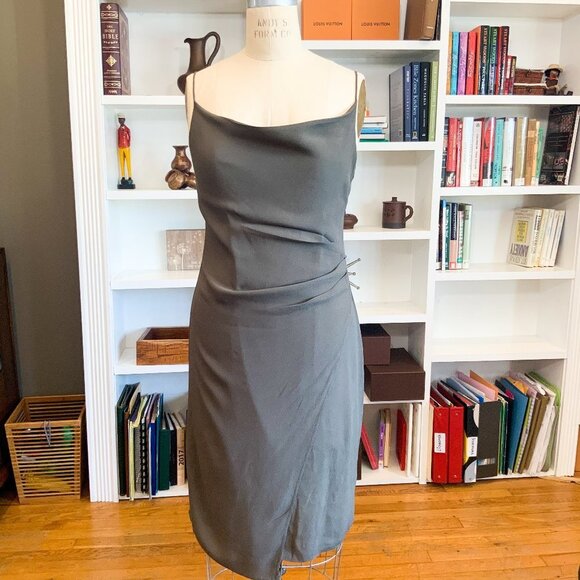 Bailey 44 Dresses & Skirts - Bailey 44 Olive draped dress size 4